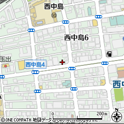 日本レストランシステム大阪事務所周辺の地図