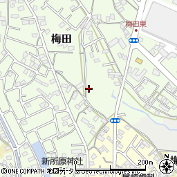 静岡県湖西市梅田732周辺の地図