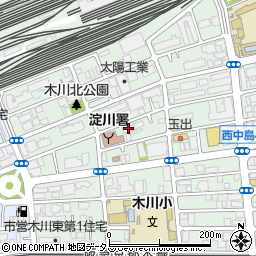 東光西部営業所大阪支店周辺の地図