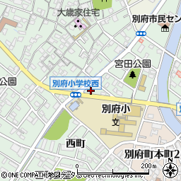 兵庫県加古川市別府町宮田町54周辺の地図