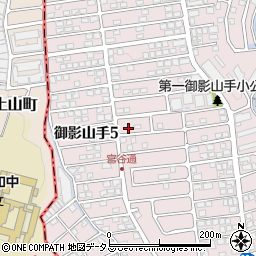 兵庫県神戸市東灘区御影山手4丁目18-11周辺の地図