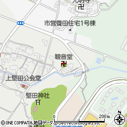 観音堂周辺の地図