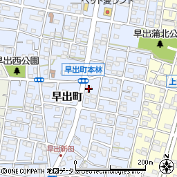 静甲株式会社　浜松営業所周辺の地図