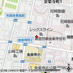 岡本鉄工所周辺の地図