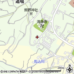 静岡県牧之原市道場75周辺の地図