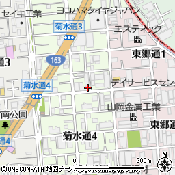 大阪府守口市菊水通3丁目11-23周辺の地図