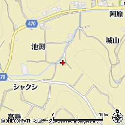 愛知県知多郡南知多町山海緑ケ丘周辺の地図