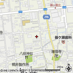 静岡県浜松市中央区篠ケ瀬町343周辺の地図