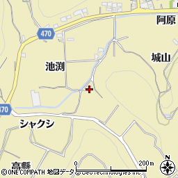 愛知県南知多町（知多郡）山海（緑ケ丘）周辺の地図