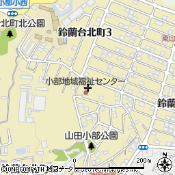兵庫県神戸市北区鈴蘭台北町周辺の地図