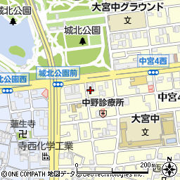 上海公寓周辺の地図