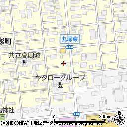 静岡県浜松市中央区丸塚町164周辺の地図