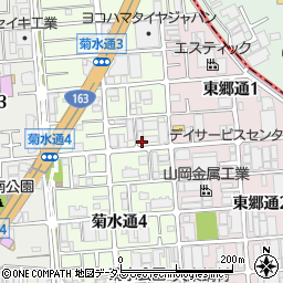 大阪府守口市菊水通3丁目11-22周辺の地図