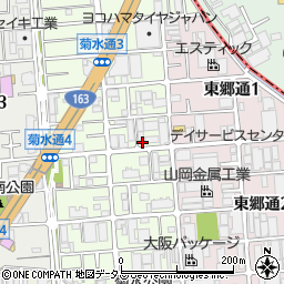 大阪府守口市菊水通3丁目11-22周辺の地図