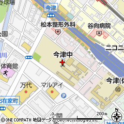 兵庫県西宮市今津二葉町5周辺の地図