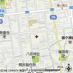静岡県浜松市中央区篠ケ瀬町345周辺の地図