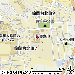 神戸市立小部東小学校周辺の地図