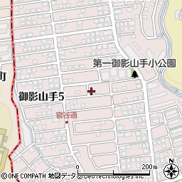 兵庫県神戸市東灘区御影山手4丁目18-6周辺の地図