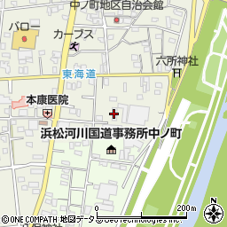 静岡県浜松市中央区中野町1134周辺の地図