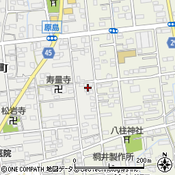 静岡県浜松市中央区原島町12周辺の地図