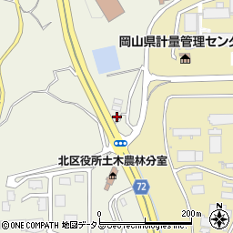 岡山県岡山市北区富吉1424周辺の地図