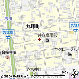 静岡県浜松市中央区丸塚町284周辺の地図