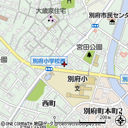 兵庫県加古川市別府町宮田町52-4周辺の地図