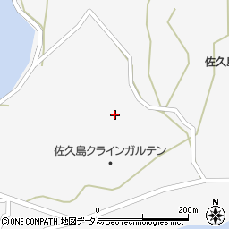愛知県西尾市一色町佐久島西平地周辺の地図