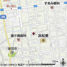 静岡県浜松市中央区篠ケ瀬町606周辺の地図
