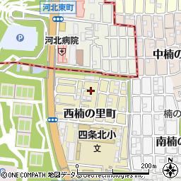大阪府大東市西楠の里町7周辺の地図