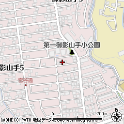 兵庫県神戸市東灘区御影山手4丁目16-18周辺の地図