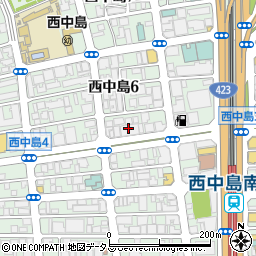日本ハウズイング株式会社　大阪北支店周辺の地図