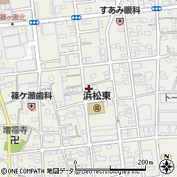 静岡県浜松市中央区篠ケ瀬町572周辺の地図
