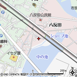 兵庫県加古川市平岡町八反田12-16周辺の地図