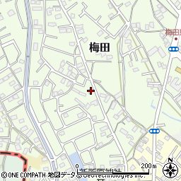 静岡県湖西市梅田715-1周辺の地図