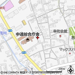 静岡県磐田市梅屋町周辺の地図