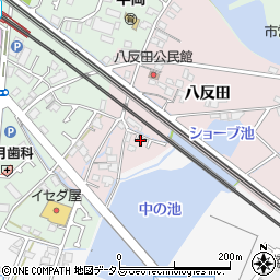 兵庫県加古川市平岡町八反田12-13周辺の地図