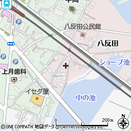 兵庫県加古川市平岡町八反田11周辺の地図