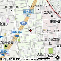 大阪府守口市菊水通3丁目11-30周辺の地図