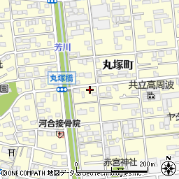 静岡県浜松市中央区丸塚町348周辺の地図
