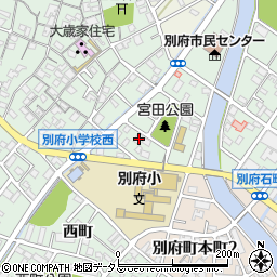 兵庫県加古川市別府町宮田町47周辺の地図