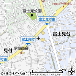 しゃぶ葉磐田富士見台店周辺の地図