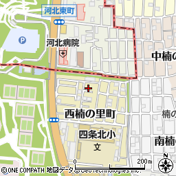 大阪府大東市西楠の里町7-10周辺の地図