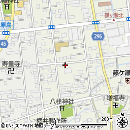 静岡県浜松市中央区篠ケ瀬町301周辺の地図