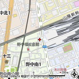 ラウンド２新大阪周辺の地図