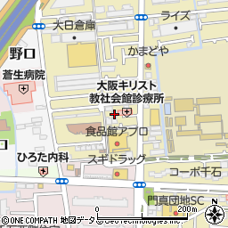 大阪キリスト教社会館ブドウ介護保険事業所周辺の地図