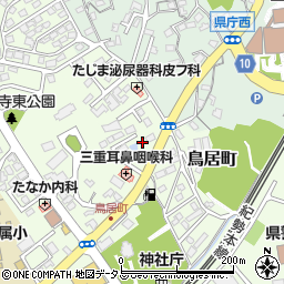 三重県津市鳥居町274周辺の地図