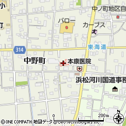 石垣内科医院介護センター周辺の地図