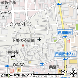 岡村マンション周辺の地図