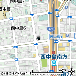 ＥＮＥＯＳ新大阪ＳＳ周辺の地図